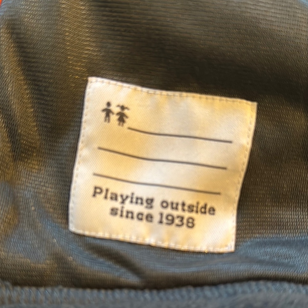 Columbia Kids Gray Fleece Jacket with Orange Trim - Picture 6 of 6